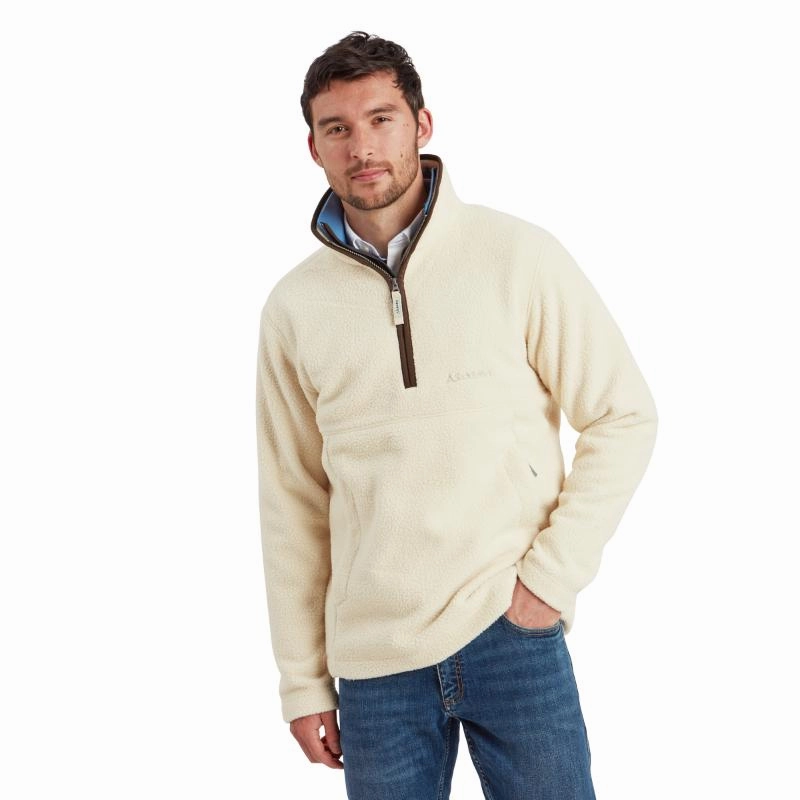 Exclusive Online Deal Big Savings Event Schoffel Berkeley Retro 1/4 Zip Fleece - Ecru