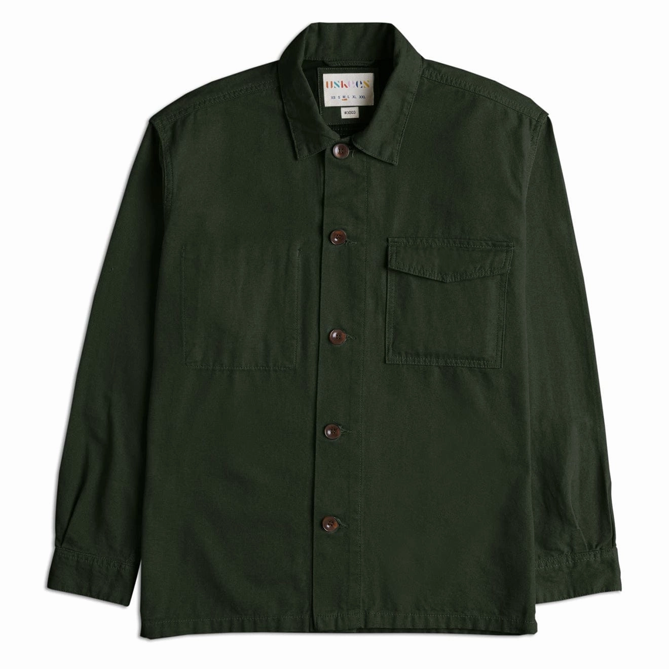 Uskees 3003 Buttoned Work Shirt Vine Green Today Only Hot Pick Big Savings Alert