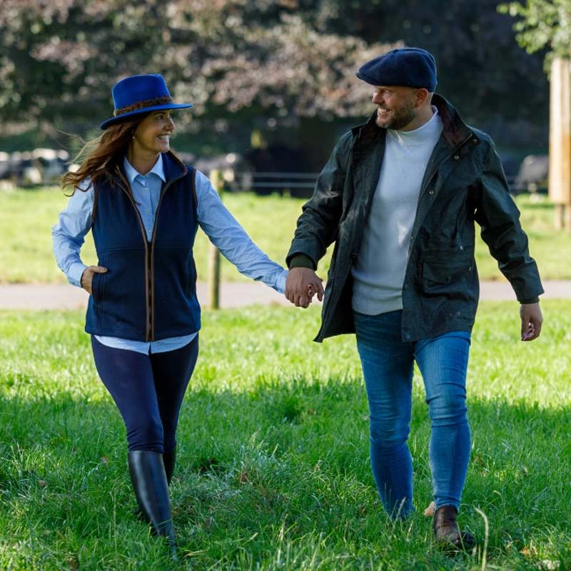 Alan Paine Aylsham Ladies Fleece Waistcoat - Dark Navy MustShop Sale