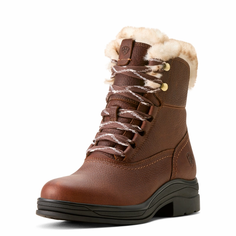 Ariat Harper Sherpa Ladies Waterproof Boot - Dark Brown Price Drop Alert Mega Hot Offer
