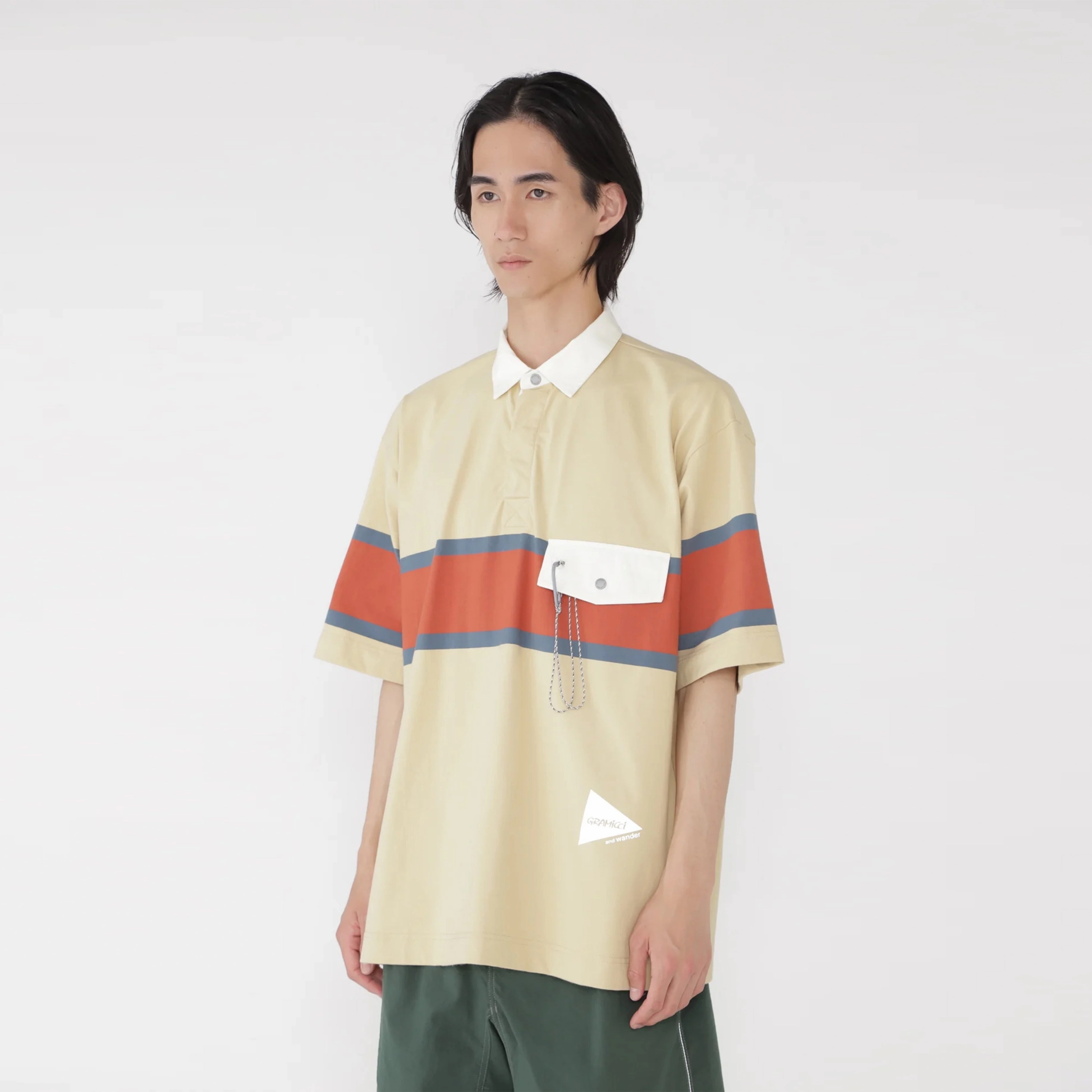 Gramicci X And Wander Tech Rugby Shirt Yellow Online Deal Frenzy Flash Pick Today