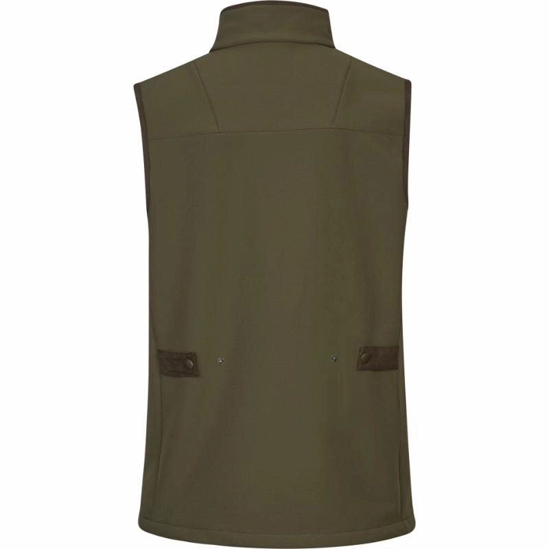 Special Steal Event Seeland Wenlock Mens Softshell Waistcoat - Light Pine