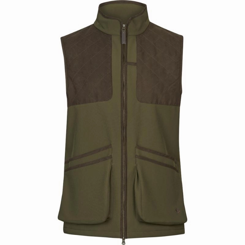 Instant Deal Today Grab Save Today Seeland Wenlock Mens Softshell Waistcoat - Light Pine