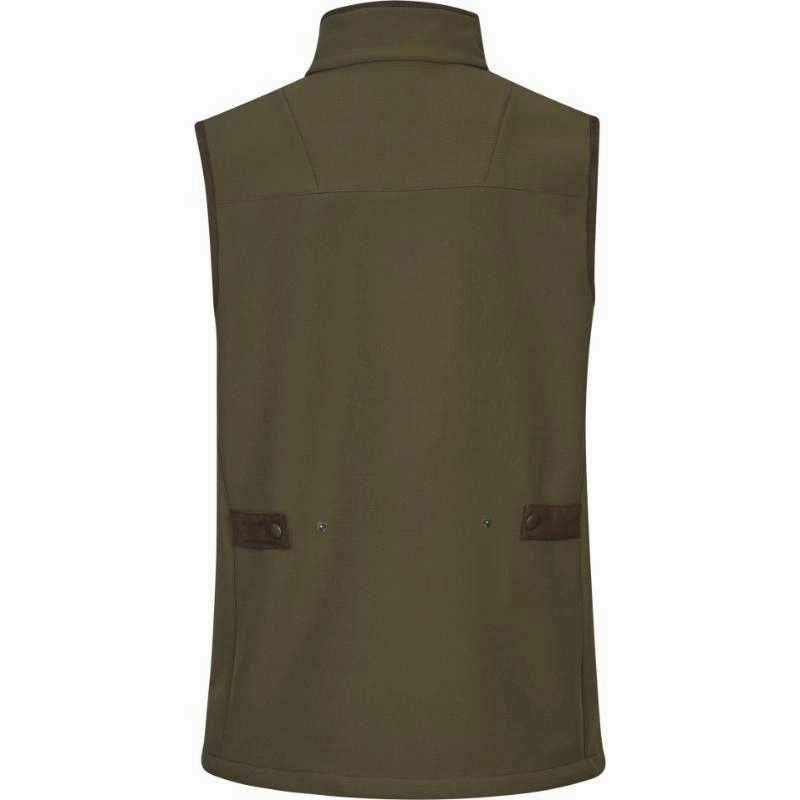 Seeland Wenlock Mens Softshell Waistcoat - Light Pine GiftWorthy Sale