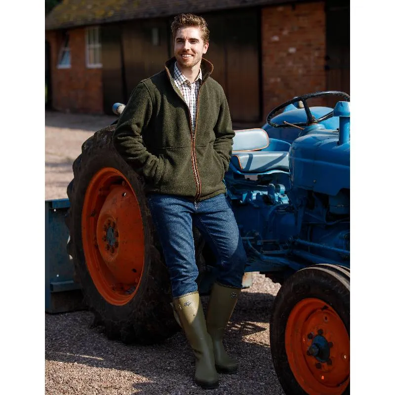 Instant Deal Today Exclusive Deal Inside Alan Paine Aylsham Mens Waterproof Windblock Fleece - Green