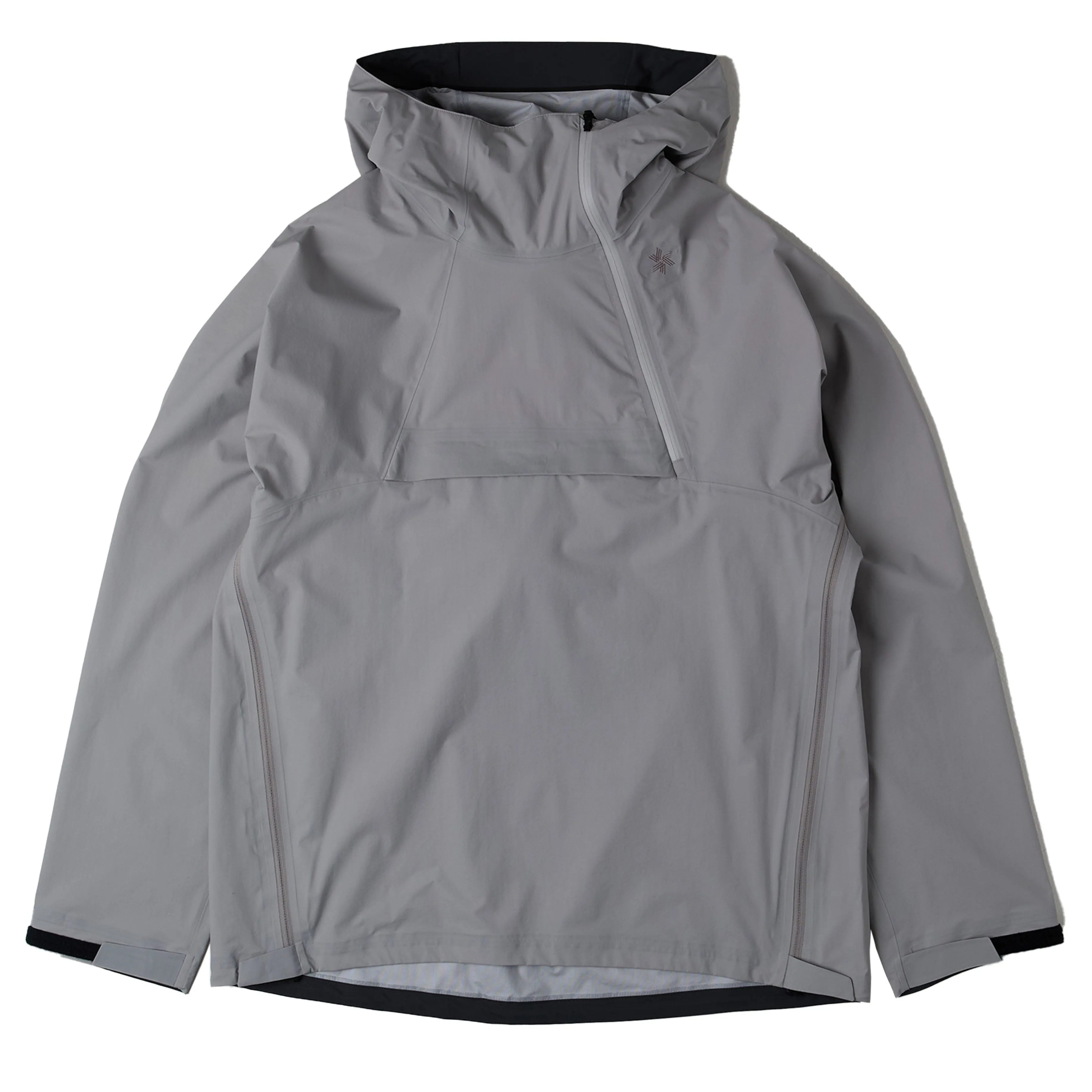 Goldwin Pertex Shield Air Mountaineering Pullover Snow Gray Special Deal Frenzy