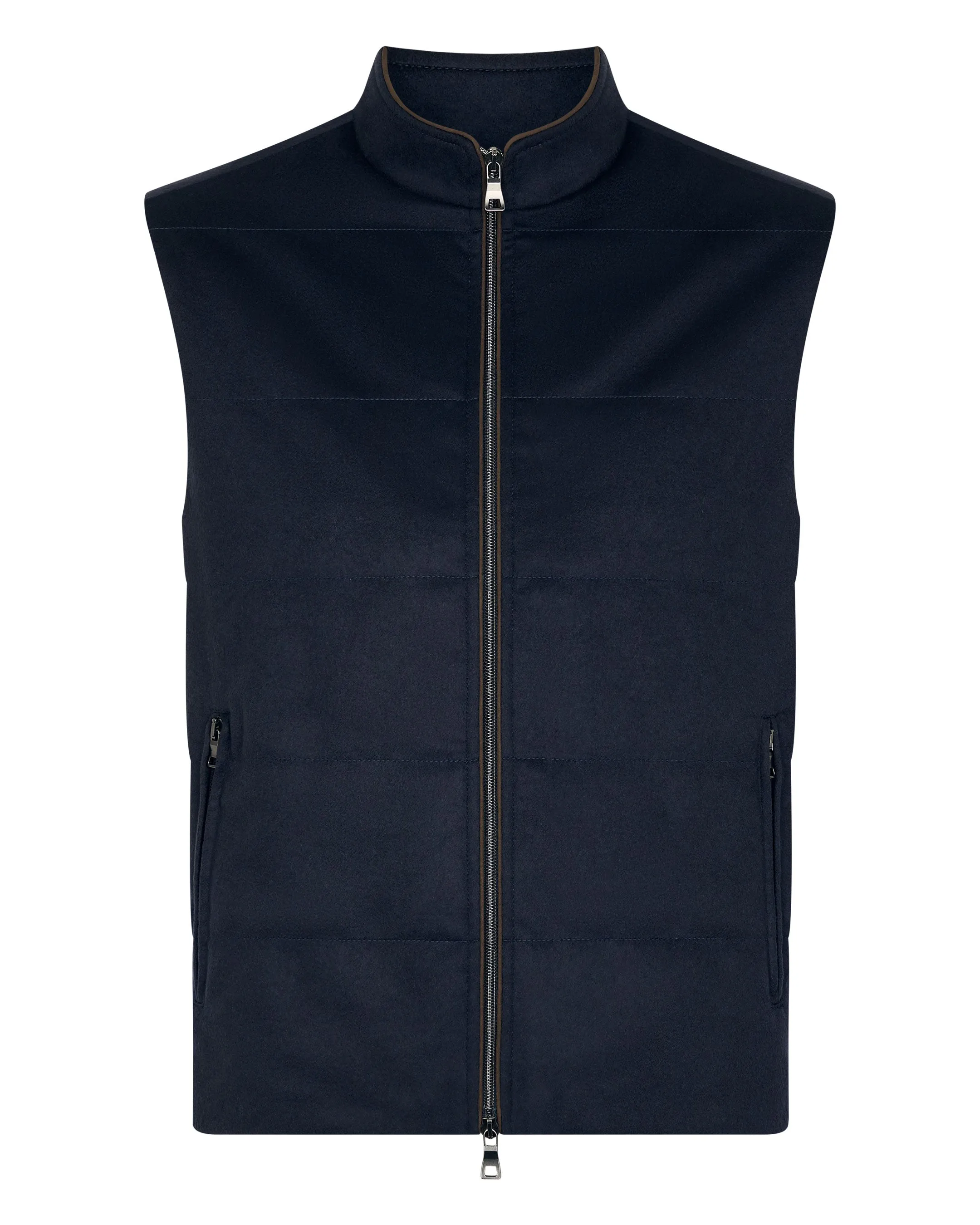 Save Big Today Men'S Belgravia Cashmere Gilet Navy Blue