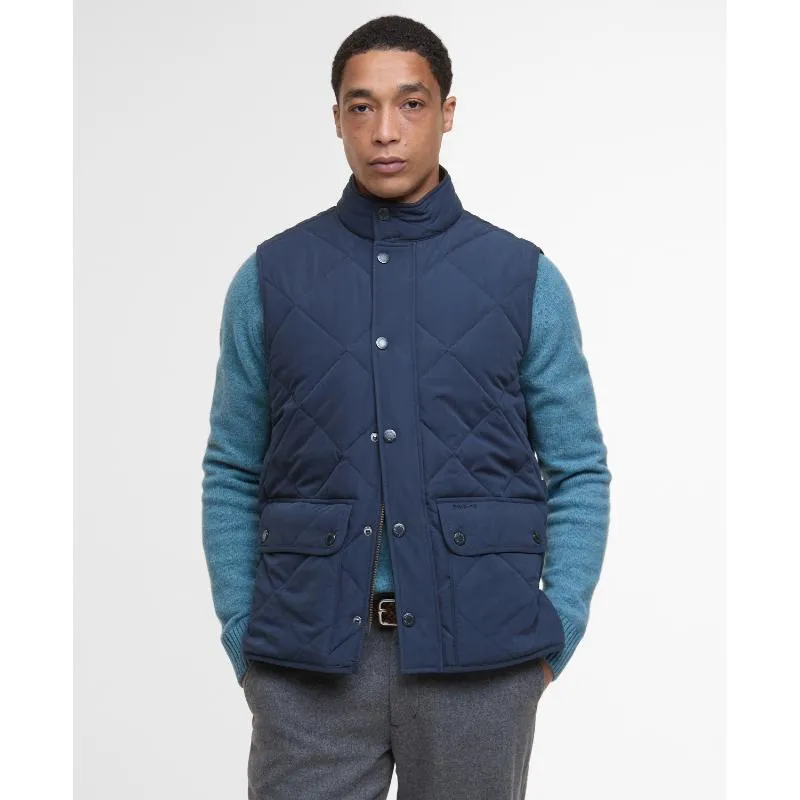 Clearance Event Last Chance Steal Barbour Winter Lowerdale Mens Quilted Gilet - Navy