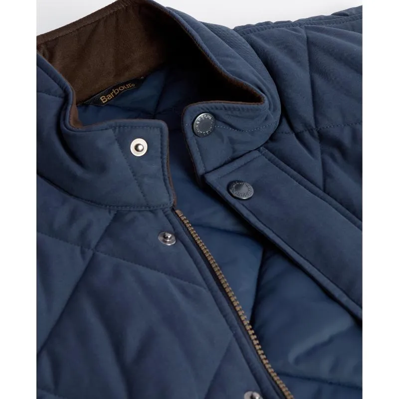Limited Stock Alert Barbour Winter Lowerdale Mens Quilted Gilet - Navy