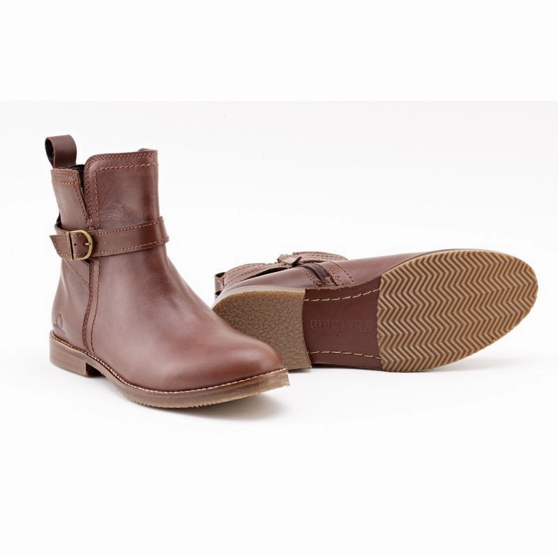 Chatham Kate Ladies Leather Jodhpur Boot - Brown Mega Discount Today