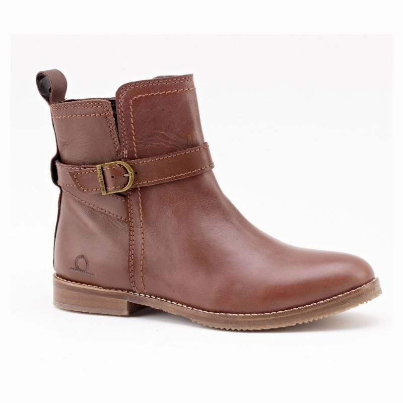 Chatham Kate Ladies Leather Jodhpur Boot - Brown Exclusive Savings Event Online Deal Frenzy