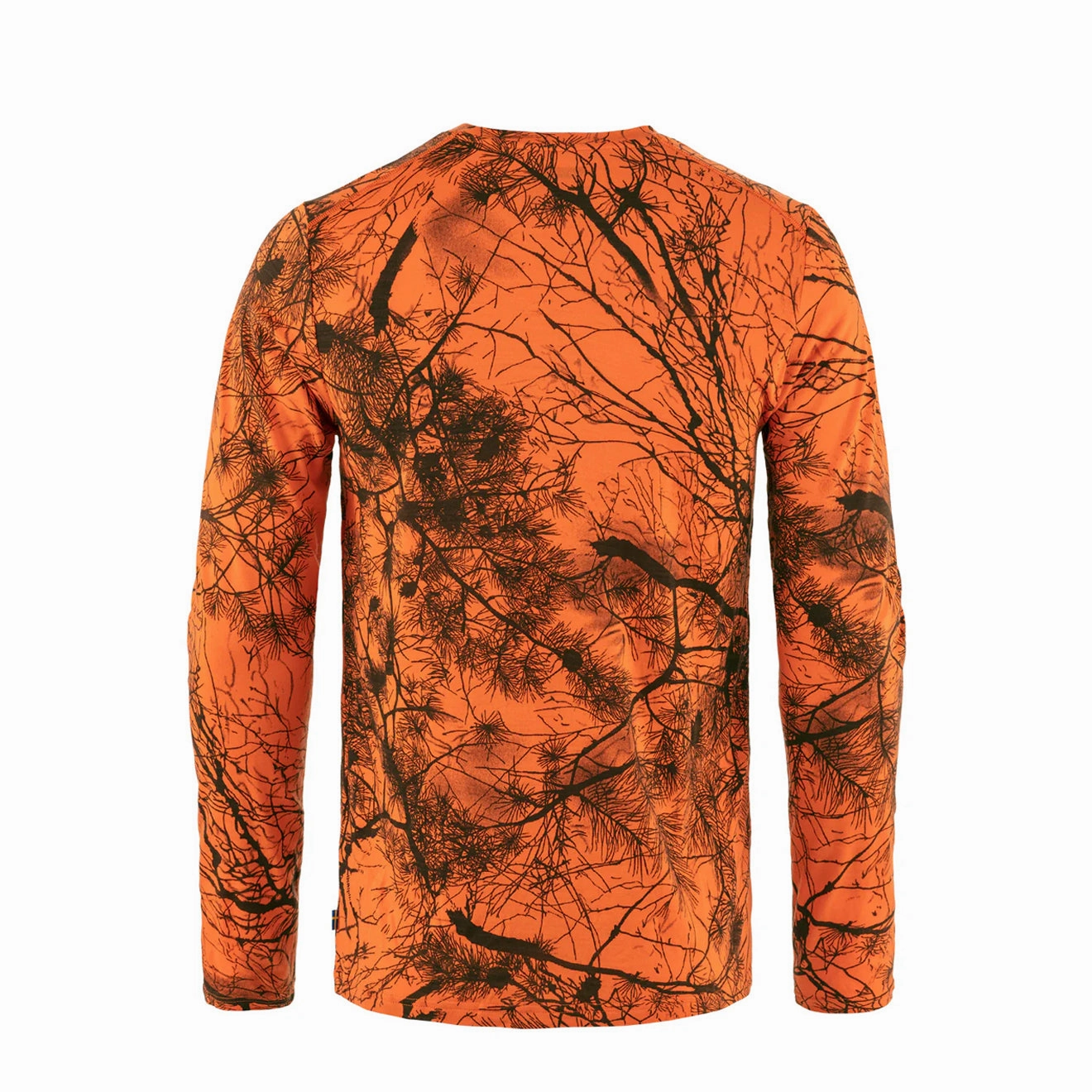 Fjallraven Varmland Wool Ls Orange Multi Camo Shop Grab Offer
