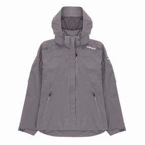 Todays Special Picks Ariat Womens Coastal Waterproof Jacket Plum Grey