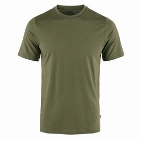 Fjallraven Hemp Blend T-Shirt Green Special Price Today