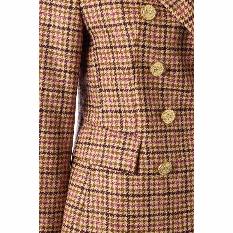 Trending Hot Deal Holland Cooper Knightsbridge Ladies Tweed Blazer - Sudeley Pink