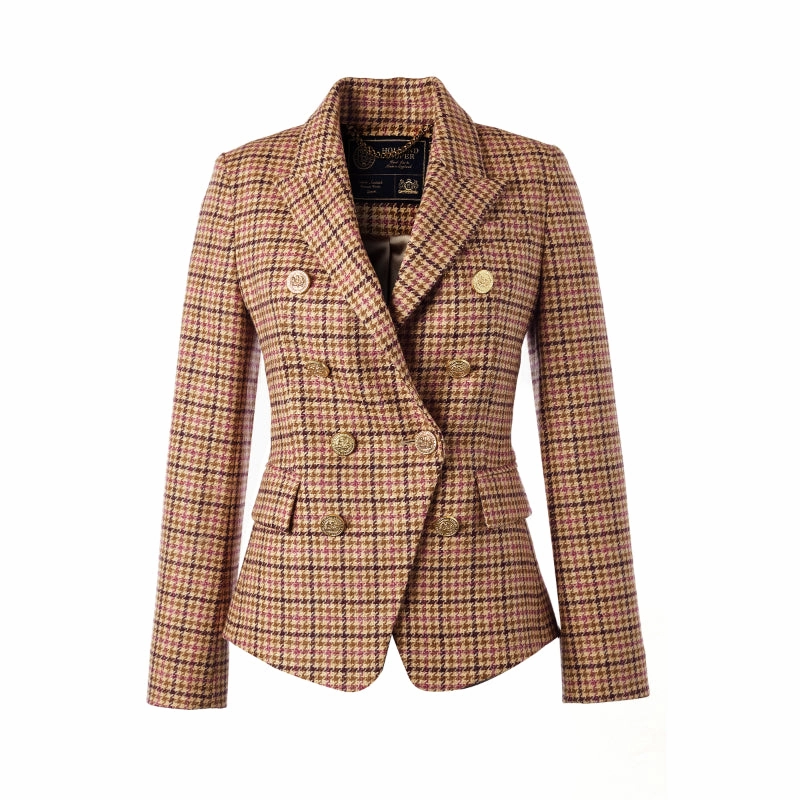 Special Deals Online Today Only Special Holland Cooper Knightsbridge Ladies Tweed Blazer - Sudeley Pink
