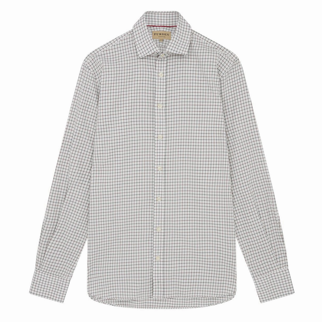 Special Price Offer Today Only Offer James Purdey Tattersall Shirt Green