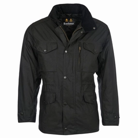 Dont Wait Save MustShop Sale Barbour Sapper Mens Waxed Jacket - Black