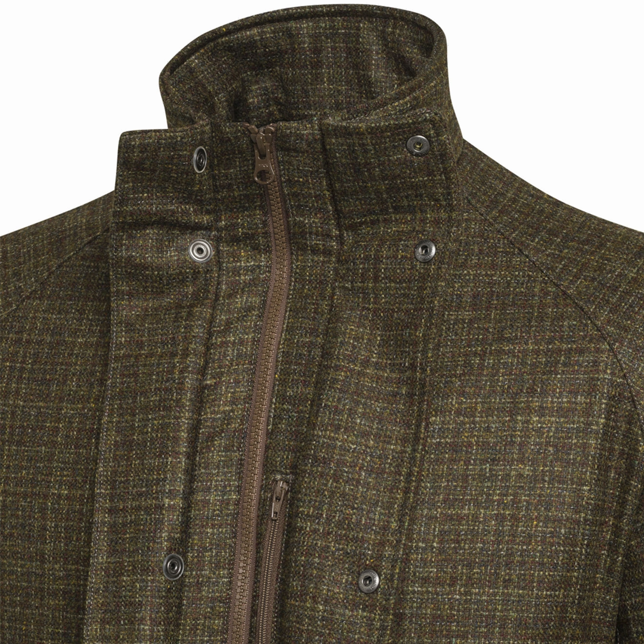 Beretta St James Coat Green & Rust Check Shop Hot Deals
