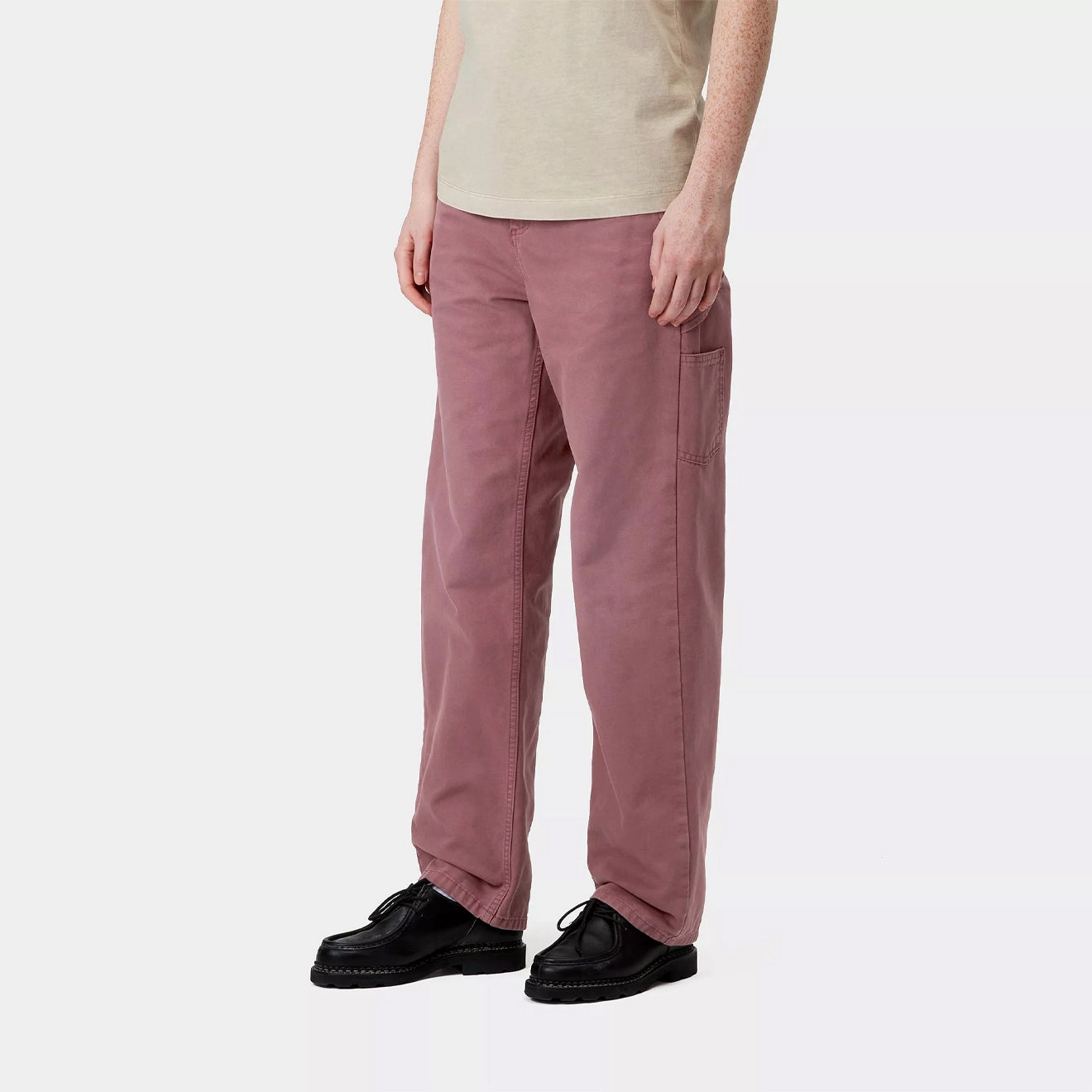 Carhartt Wip Womens Pierce Pant Straight Dusky Pink Stone Canvas Flash Sale Alert Online Exclusive Steal
