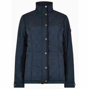 Dubarry Camlodge Ladies Quilted Jacket - Navy Surprise Offer Now Last Chance Offer