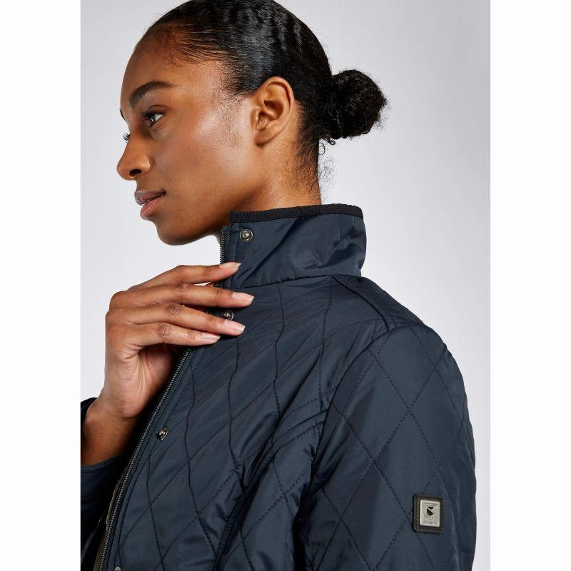 Shop Save Today Dubarry Camlodge Ladies Quilted Jacket - Navy