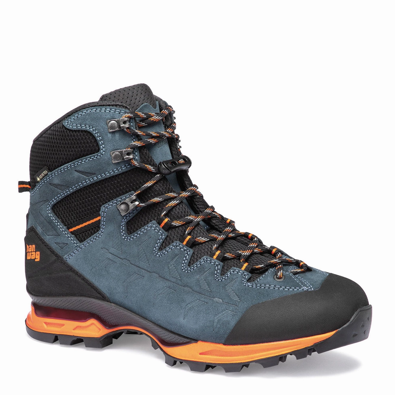 Hot Offer Ending Soon Hanwag Makra Trek Boots Gtx Steel / Orange