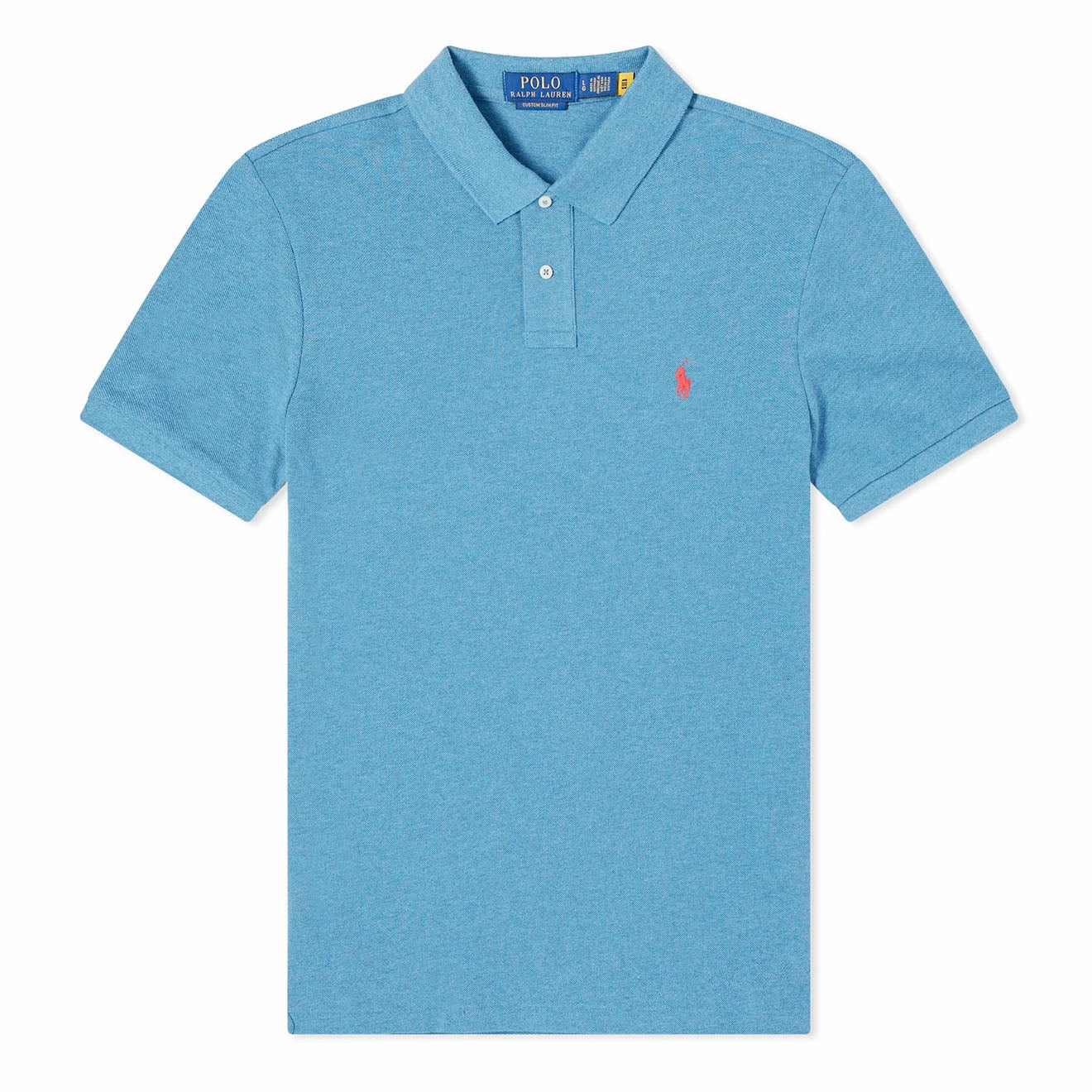 Polo Ralph Lauren The Iconic Mesh Polo Shirt Marine Heather Price Drop Alert Biggest Savings Now