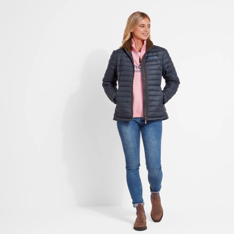 Schoffel Hambleton Down Ladies Jacket - Petrol Blue Daily Special Offer