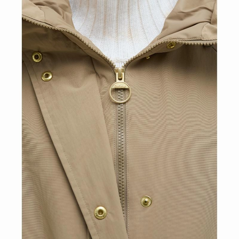 Barbour Catalina Ladies Showerproof Jacket - Military Brown Limited Stock Offer
