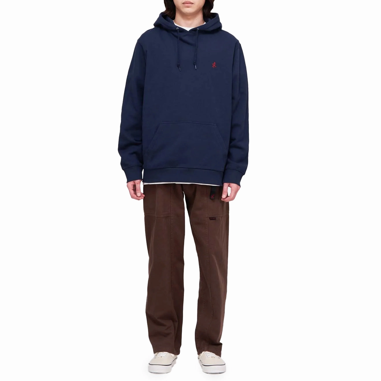 Hot Offer Ending Soon Shop Hot Picks Gramicci One Point Hooded Sweatshirt Navy