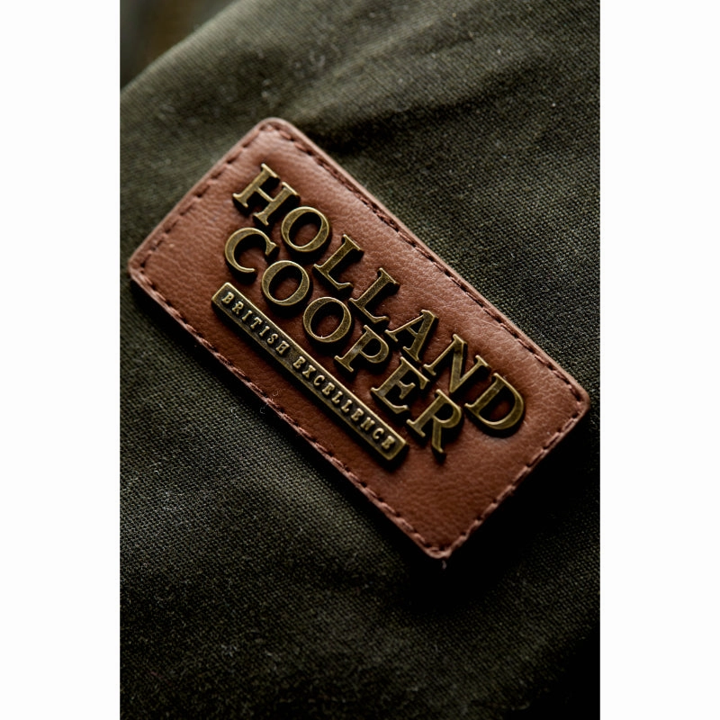 Big Savings Today Holland Cooper Belted Waxed Ladies Jacket - Dark Olive