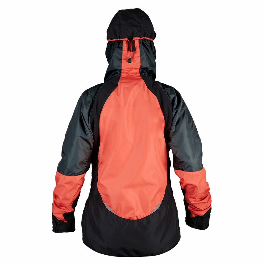 Limited Time Sale Paramo Womens Velez Evolution Hybrid Smock Hot Coral / Steel / Black