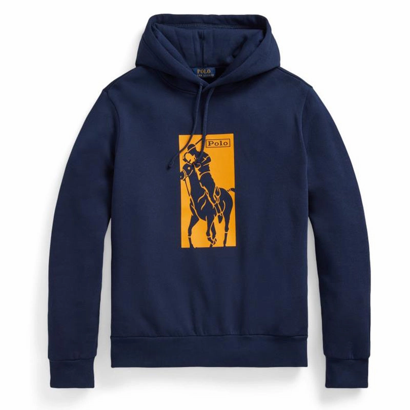 Polo Ralph Lauren Pony Print Hoodie Cruise Navy Dont Miss These Savings