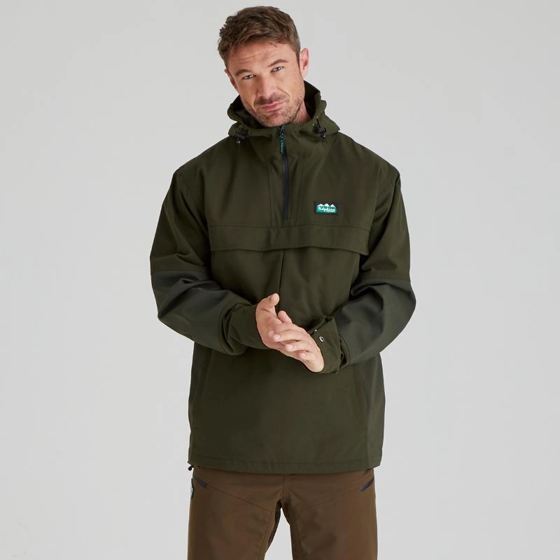Ridgeline Cambrian Mens Waterproof Smock - Deep Forest Shop Hot Picks