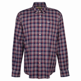 Today Only Discount Hot Pick Deal Barbour Turville Mens Regular Fit Shirt - Navy