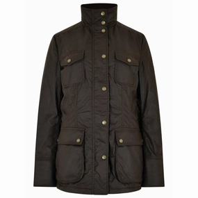 Sweet Deal Inside Sale Ending Soon Dubarry Munsboro Ladies Waxed Jacket - Verdigris