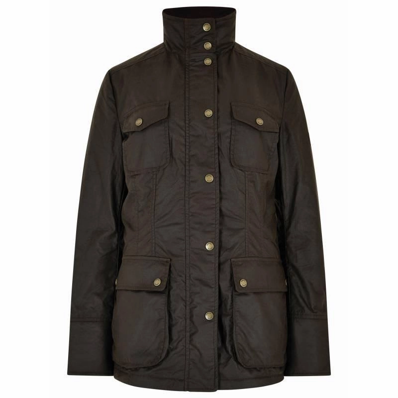 Sweet Deal Inside Sale Ending Soon Dubarry Munsboro Ladies Waxed Jacket - Verdigris
