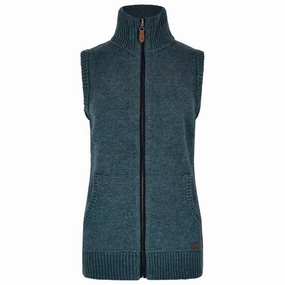 Dubarry Sheedy Ladies Wool Blend Gilet - Dark Pebble Trending Deals Today