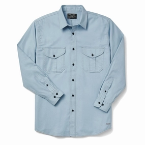 Trending Offer Today Filson Lightweight Alaskan Guide Shirt Dusk Sky
