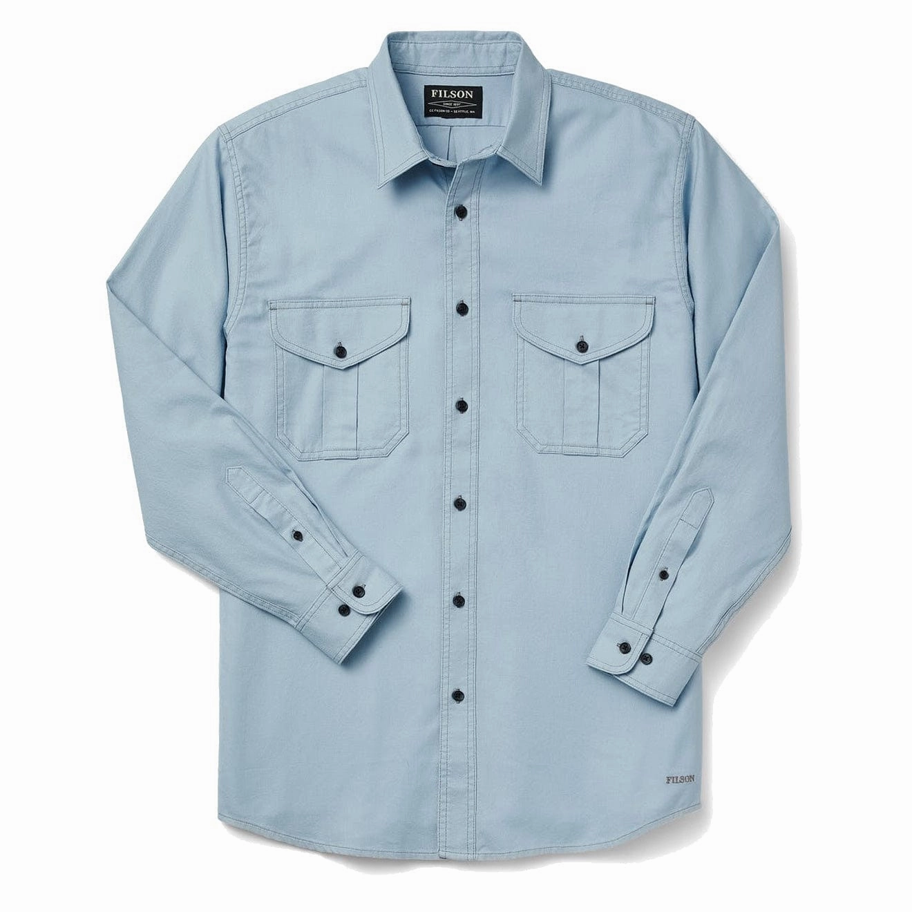 Exclusive Online Offer Filson Lightweight Alaskan Guide Shirt Dusk Sky