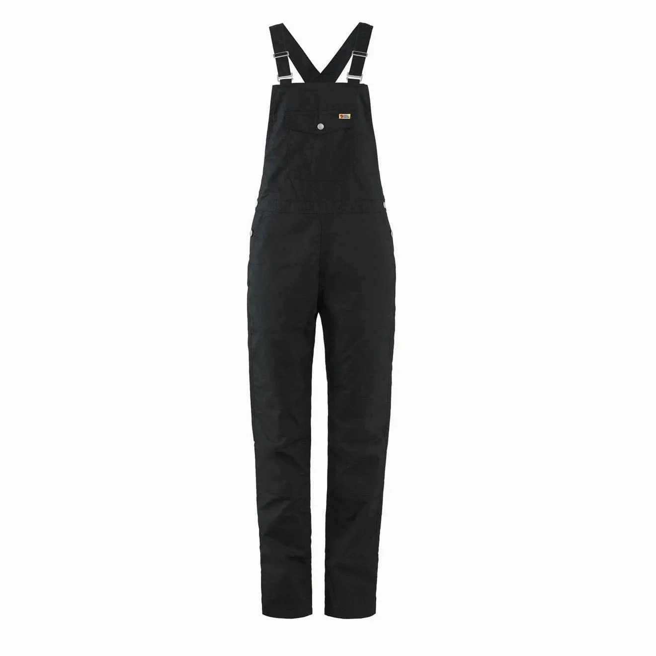 Fjallraven Womens Vardag Dungaree Trousers Black Today Only Offer