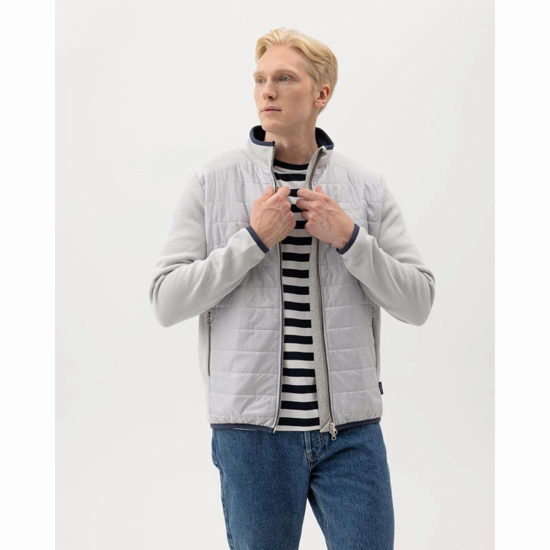 Holebrook Peder Windproof Mens Full Zip Jacket - Marble Grey Daily Special Offer