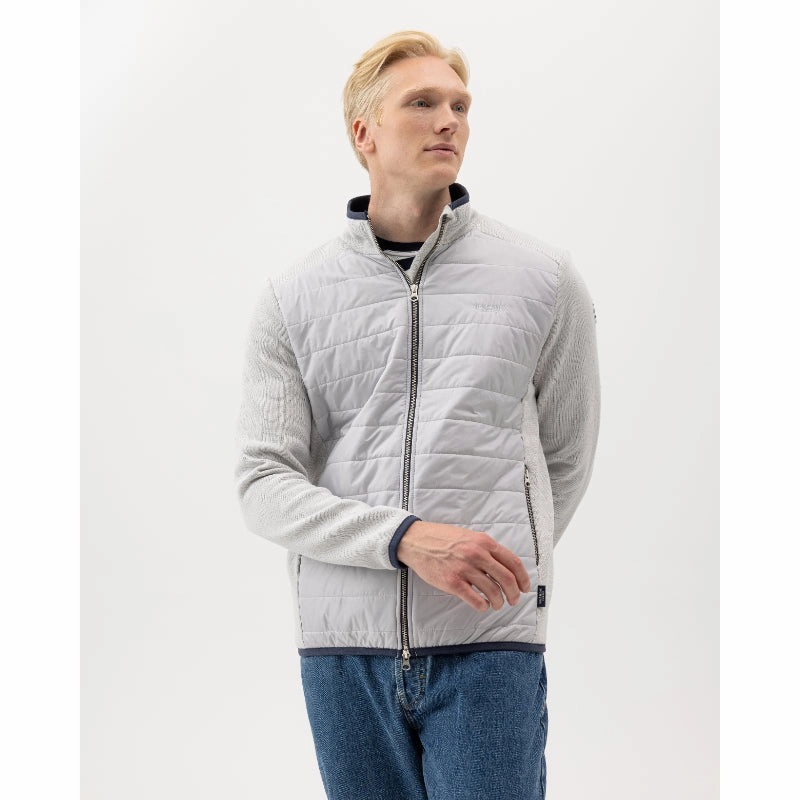 Holebrook Peder Windproof Mens Full Zip Jacket - Marble Grey Best Seller Deal Hot Offer Inside