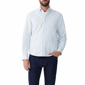 Hot Discount Deal Save Big Online R.M.Williams Classic Mens Shirt - Blue/White