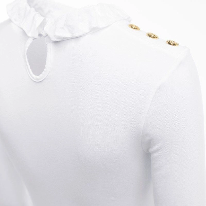 Mega Sale Now Limited Offer Alert Holland Cooper Lilibet Ladies Jersey Long Sleeve Tee - White