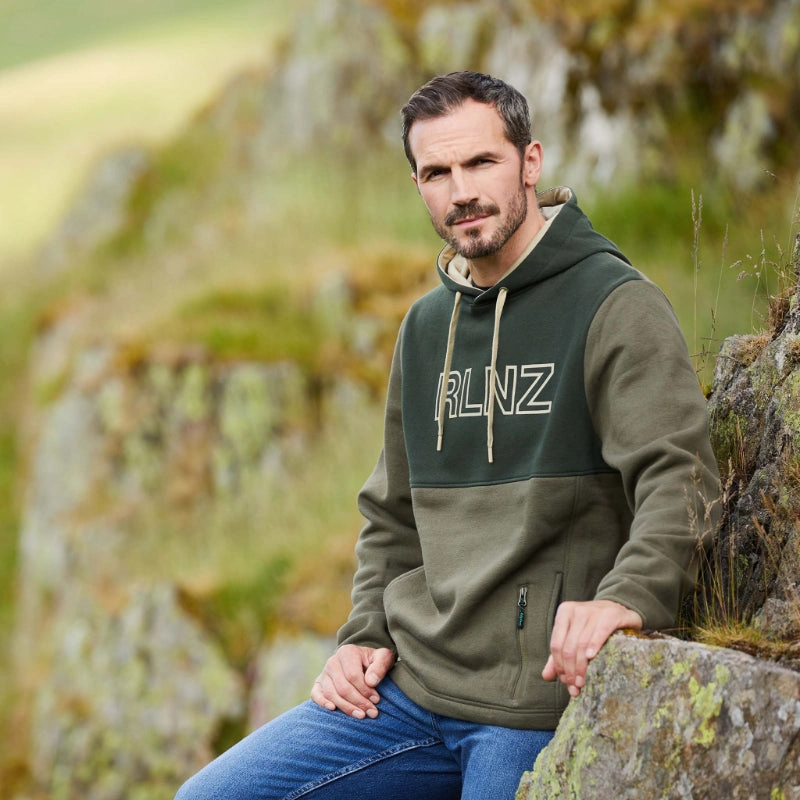 Mega Hot Offer Ridgeline South Island Mens Hoodie - Olive Mix