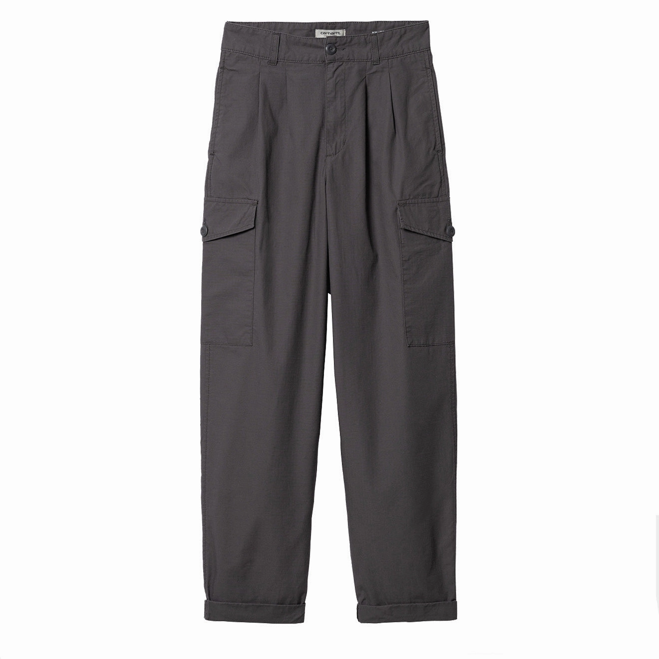 Carhartt Wip Womens Collins Pant Rhino Rinsed Trending Hot Picks Online Exclusive Savings