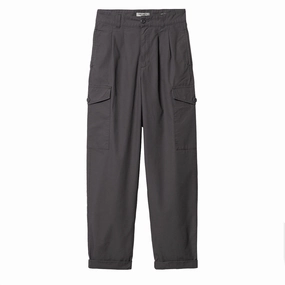 Carhartt Wip Womens Collins Pant Rhino Rinsed Trending Hot Picks Online Exclusive Savings