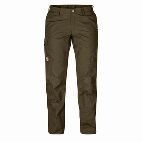 Clearance Savings Now Fjallraven Womens Karla Pro Trousers Dark Olive